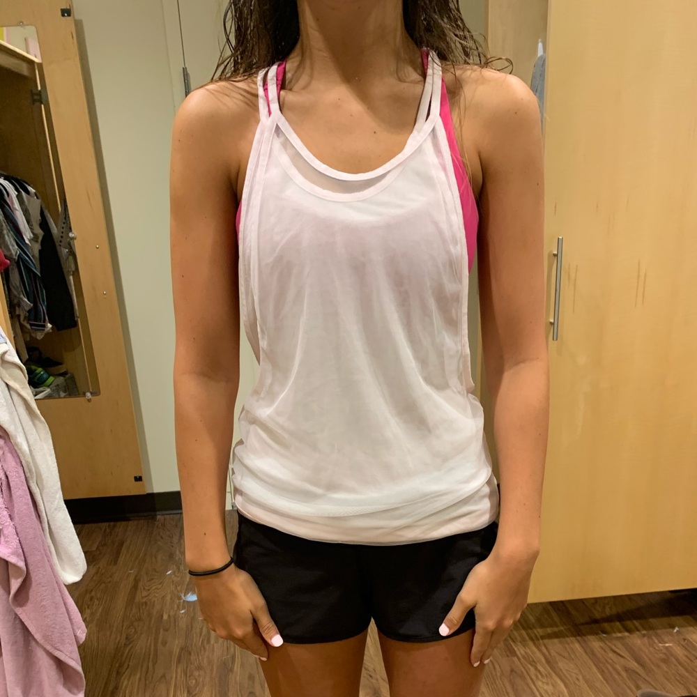 Light pink alo tank